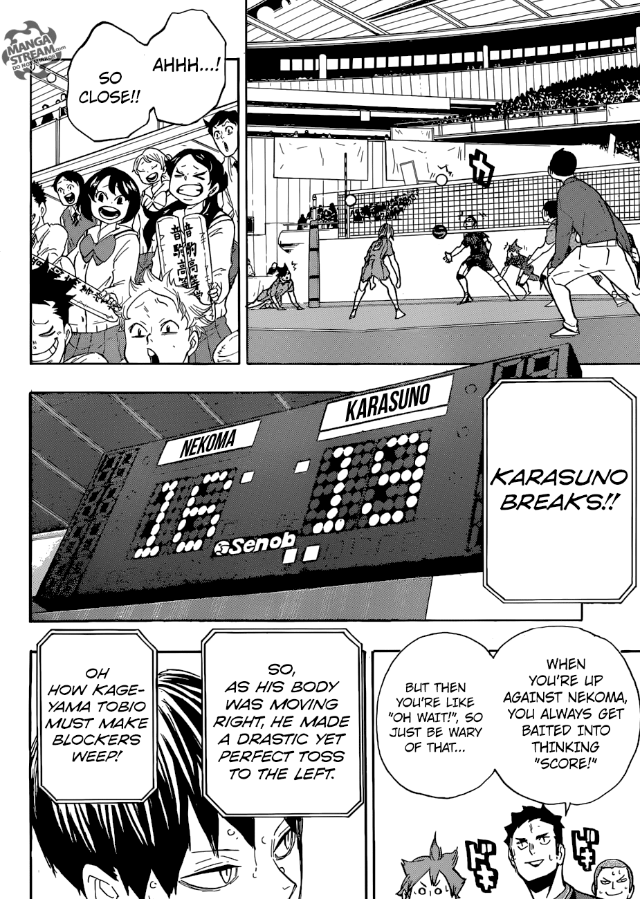 Haikyuu!!, Chapter 300 image 15